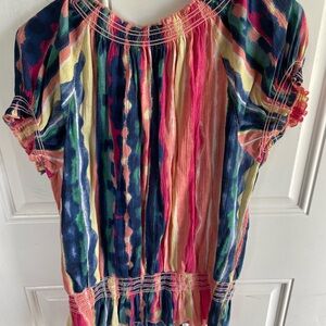 Women’s gathered summer shirt